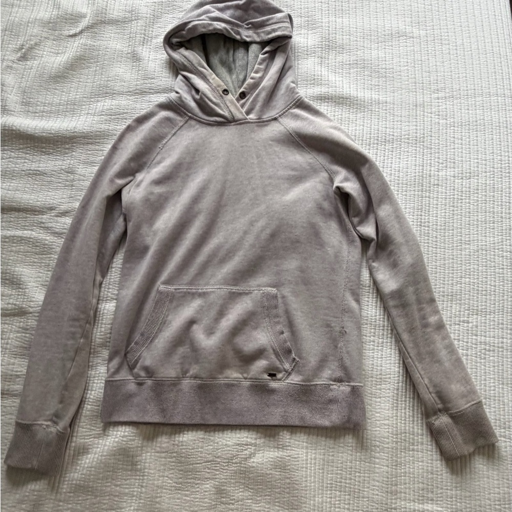 Garage Light Purple Women’s Hooded Pullover Sweatshirt - Medium